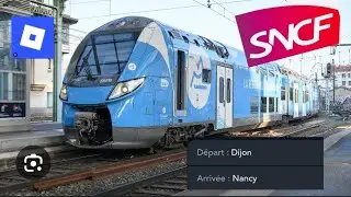 Cab ride sur train simulator roblox(Dijon-nancy