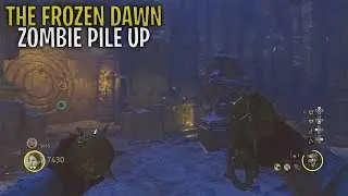 *NEW* Zombie God Mode Pile Up On The Frozen Dawn (CoD WWII Zombie Glitches)