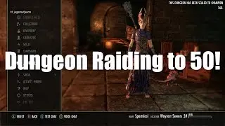 Elder Scrolls Online Dungeon Multiplayer - Dungeon Raiding to 50!