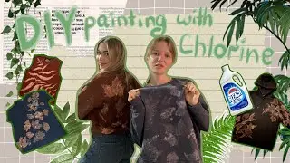 DIY Leaf Print with Chlorine &mdash; Natural Art on a Shirt!