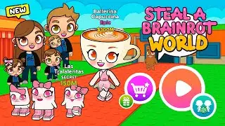 STEAL A BRAINROT INVADE AVATAR WORLD 😱 | Alicia Gameplays 🩷