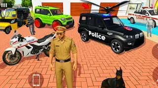 Franklin Purchase Modified Flying Police Scorpio Car🤑 Indian Theft Auto Simulator | New update 🤩💥
