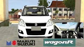 Мод Maruti Suzuki Wagon R для Bussid | симулятор автобуса, Индонезия |