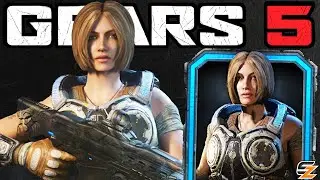 GEARS 5 Characters Gameplay - ARMORED ANYA STROUD Character Skin Multiplayer Gameplay!