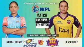 Mumbai Indians Women vs UP Warriorz 6th Match MIW vs UPW Playing 11, Who Will Win? #wpl