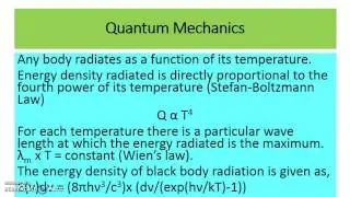 classical mechanics failure