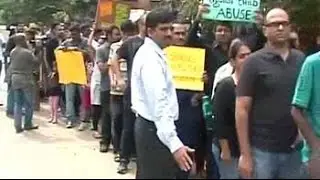 'Children are not toys': In Bangalore, protests over alleged rape at school