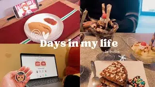 Life Lately in India 🍂 | Art, Food, Outings & Gift Unwrapping 🎁 #aestheticvlog #vlog 