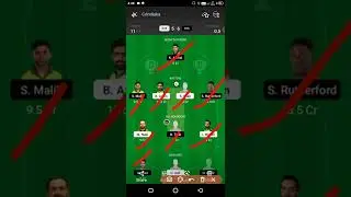 KAR vs PES Dream11 2 Grand League Team | KAR vs PES GL Team | Kar vs Pes Dream11 Prediction| #Shorts