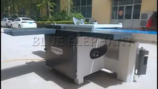 How to install Blue Elephant sliding table saw