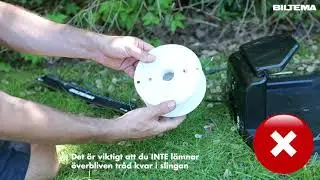Instruktionsfilm av Biltemas robotgräsklippare artnr 17-119