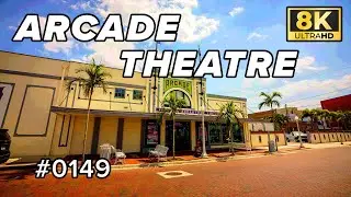 8K Timelapse of the Arcade Theatre in Fort Myers, Lee County, Florida (Sony A7R4 & G-Master 16-35mm)