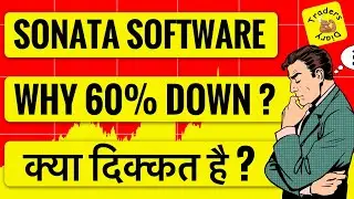Why sonata software share 60% down ?😱 major problems ? 🤔