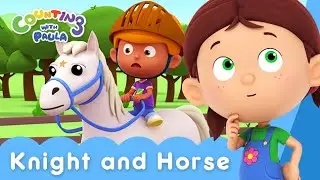 Do You Know How to Ride a Horse? 🏇🐎 | Counting with Paula S6 | Kids Cartoon | #Animation
