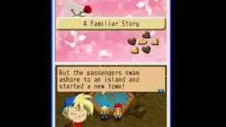 Harvest Moon: Island of Happiness - Mark Yellow Heart Cutscene #1