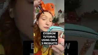 Brow Routine for Beginners! Get unclockable eyebrows with just 3 items.