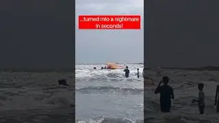 Diveagar Beach Fun Gone Crazy 🌊 | Lucky it wasn&rsquo;t worse🫣😨😰😳
