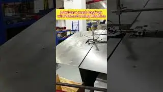 Hardware mesh bag iron wire frame forming machine#3dformingmachine #wirebending #wireforming