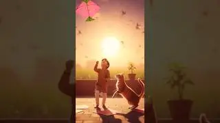 &ldquo;A Boy, His Father & a Cat Sankranthi Kite Festival Story