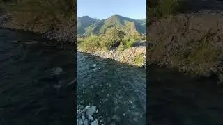 Laja River below Antuco Volcano