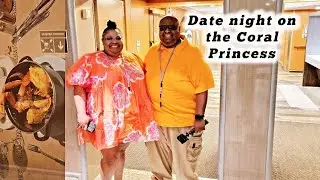 Date night on board the Coral 🪸 Princess 