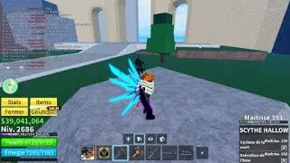 how to get the hallow scyth in blox fruits