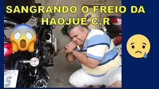 Como sangrar o freio da Chopper e CHEGAMOS NOS 1000