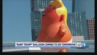 'Baby Trump' balloon coming to GR Saturday