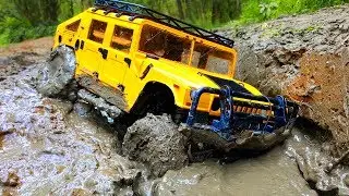 RC Extreme MUD &mdash; RC Hummer H1 and Land Rover Defender 90 &mdash; RC Extreme Pictures
