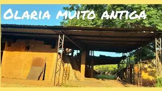 Entrei em uma antiga olaria veja que lugar maravilhoso
