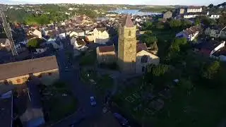 An aerial view of Kinsale&rsquo;s history