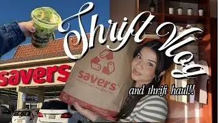 Daily Diary 🌸 day in my life vlog: thrifting, new coffee shop, thrift haul