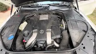 2015 Mercedez Benz s550 heater control valve and ignition coils replacement service call 8326187291