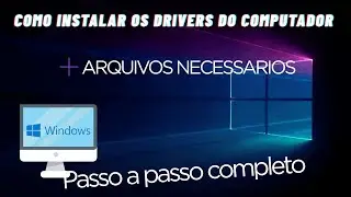 COMO INSTALAR TODOS OS DRIVERS DO PC DEPOIS DE FORMATAR 