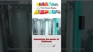 Discover the secrets behind high-performance ropes #manufacturer #rope #ropescourse