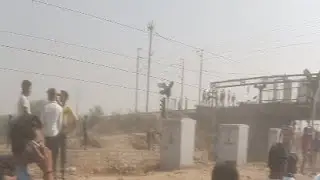 Train Chakka jam sc/st live strick