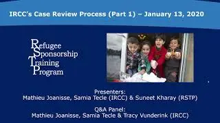 IRCC&rsquo;s Post-Arrival Assurance Activities (Part 1)