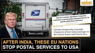 European Postal Services Also Suspend Services To USA, Slam Washington&rsquo;s &lsquo;Unclear&rsquo; Tariff Policies