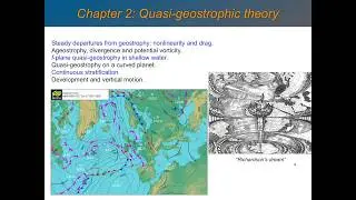 GFD 2.1 - Steady Departures from Geostrophy