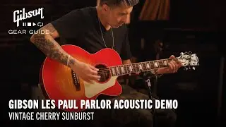 Gibson Modern Collection acoustic guitars: Les Paul Parlor Acoustic demo