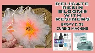 Stunning Floral Resin Blooms | Epoxy Resin Art with Resiners Curing Machine