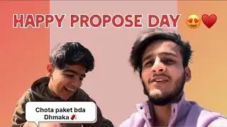 Finally Propose Kar Diya 😍 Haan Kar Di | Happy Propose Day | @TheFitlife-0