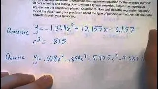 SPHS Pre-AP Algebra 2: Regression and Polynomials