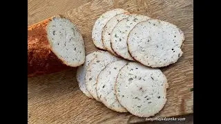 Drobiowa wędlina na kanapki - na szybko #nakanapki #mięso #prostyprzepis   #drobiowa