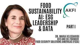 Food Sustainability AI: ESG Leadership & Data - Part I