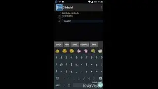 Run C Program in android smartphone