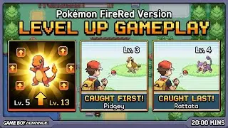 EP.2 Caught Pidgey & Rattata! 🐦🐀 Charmander Level 13 OP 🔥 | Pokémon FireRed Gameplay (Hindi)
