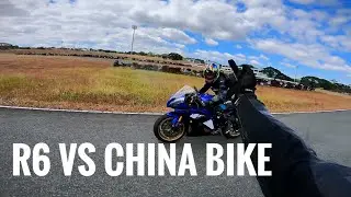 This R6 Rider Bullied me so i humbled him / VOGE 525 RR