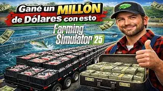 GAN&Eacute; 1,000,000 DE D&Oacute;LARES CON PECES ? 🐟 en Farming Simulator 25
