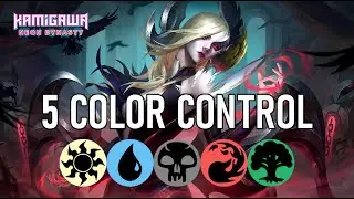 Competitive 100% &lrm;️&zwj;Win Rate &lrm;5 Color Mega Chads Deck - MTG Standard Control
